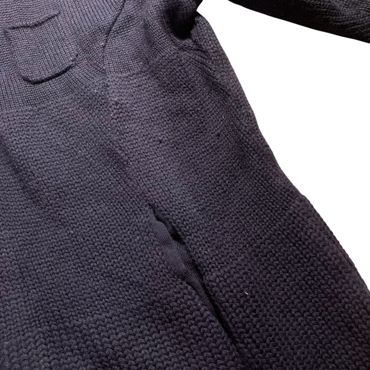 UNDERCOVER ニットロングシャツH1405-1 古着・中古-5枚目のアイテム画像