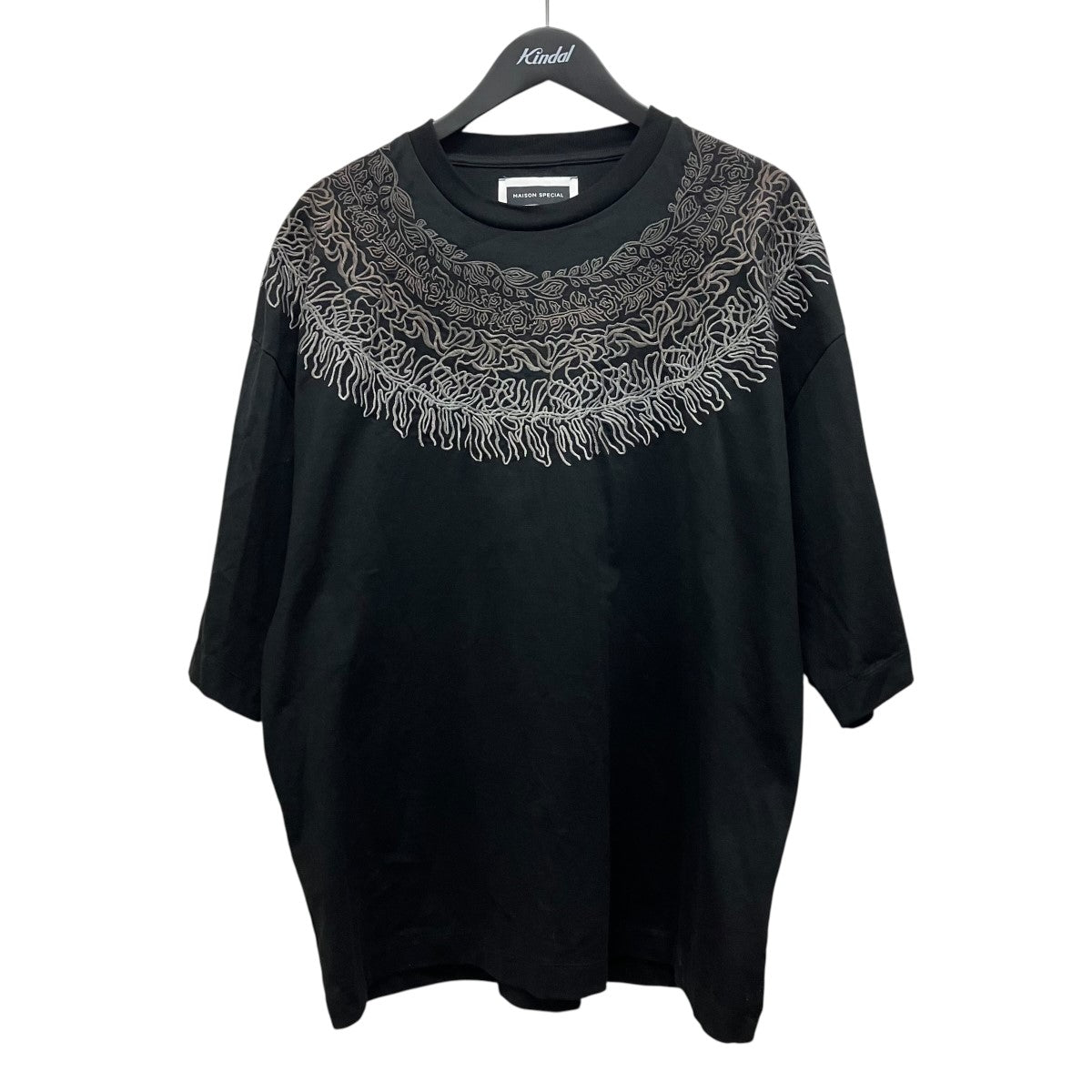 MAISON SPECIAL 刺繍半袖Tシャツ11231411336 古着・中古-1枚目のアイテム画像