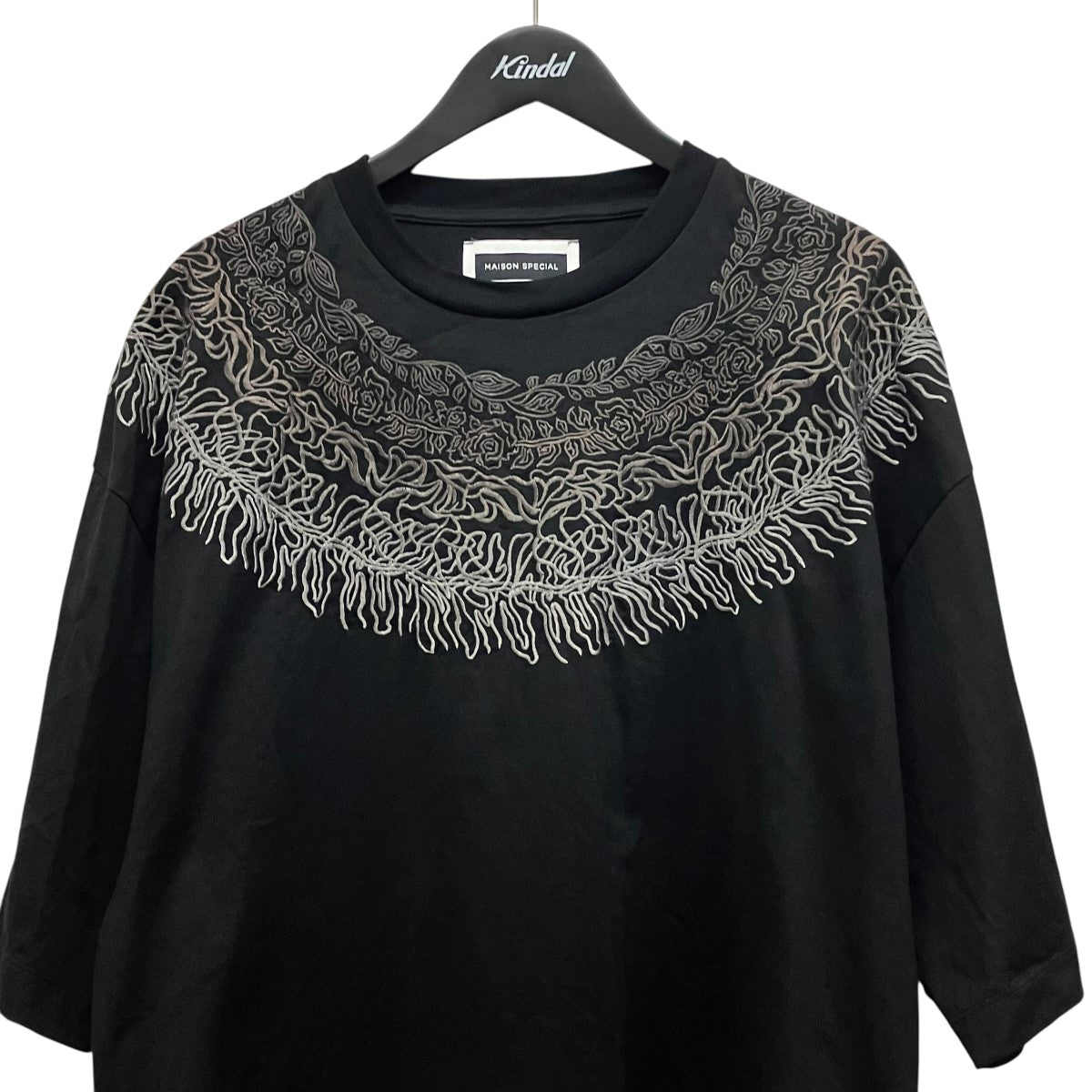 MAISON SPECIAL 刺繍半袖Tシャツ11231411336 古着・中古-3枚目のアイテム画像