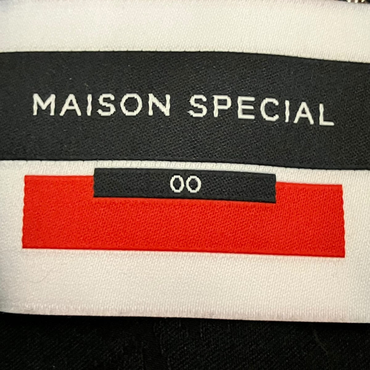 MAISON SPECIAL カットオフリーフジャガードプライムオーバー総柄オープンカラーショートスリーブ11221311237 古着・中古-5枚目のアイテム画像