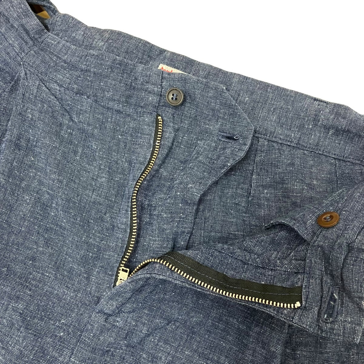 FRANK LEDER リネンコットンパンツ0913058 古着・中古-4枚目のアイテム画像