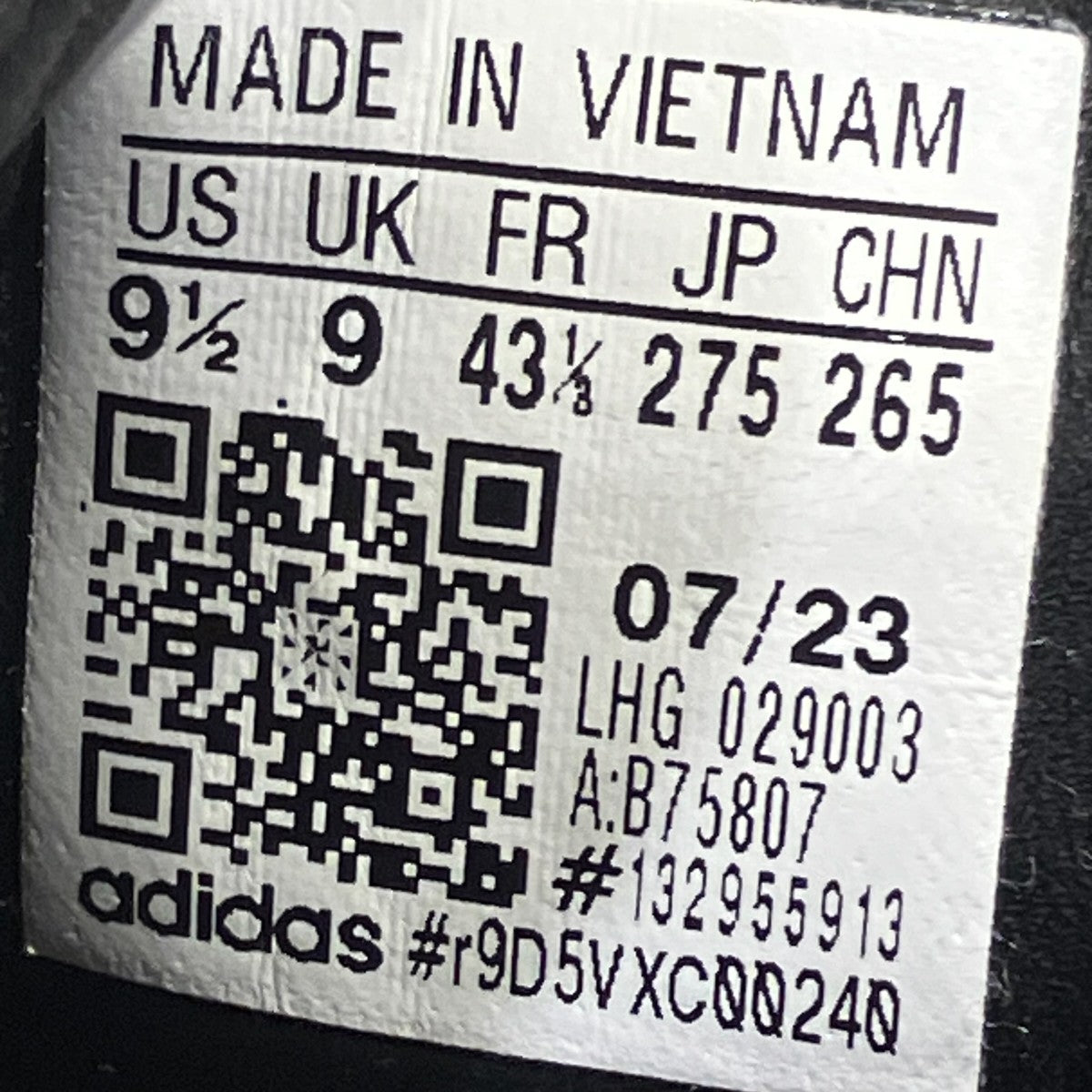adidas Samba OGローカットスニーカーB75807 古着・中古-10枚目のアイテム画像