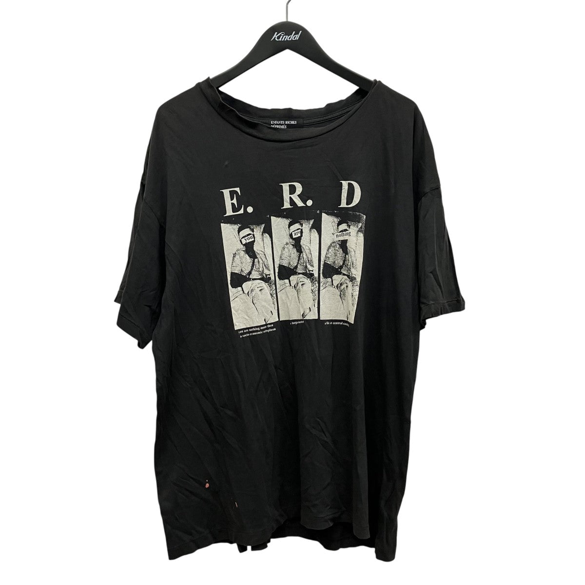 ENFANTS RICHES DEPRIMES You Are Nothing T-ShirtプリントTシャツ 古着・中古-1枚目のアイテム画像