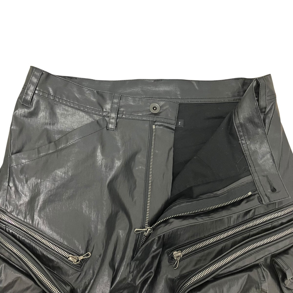 JULIUS 26SSLAMINATED CLOTH PANTSレザーカーゴサルエルパンツ937PAM21 古着・中古-5枚目のアイテム画像