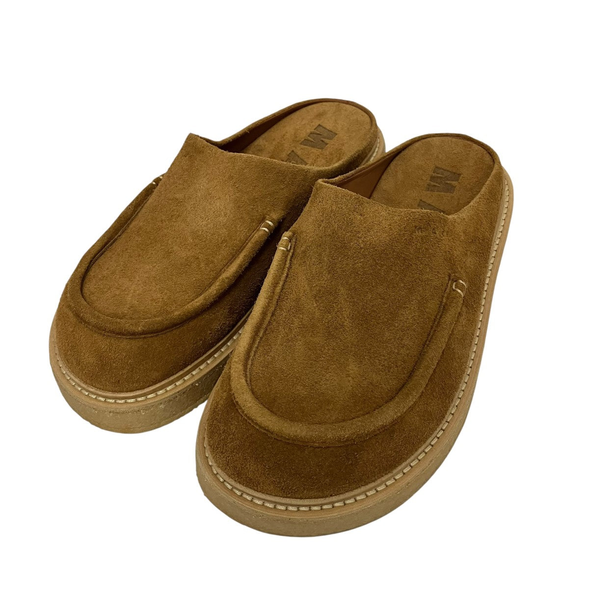 MARNI calf suede clogsスウェードサンダルSBMR004004P5246 古着・中古-1枚目のアイテム画像