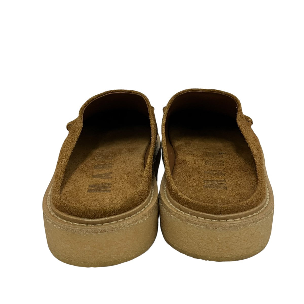 MARNI calf suede clogsスウェードサンダルSBMR004004P5246 古着・中古-4枚目のアイテム画像