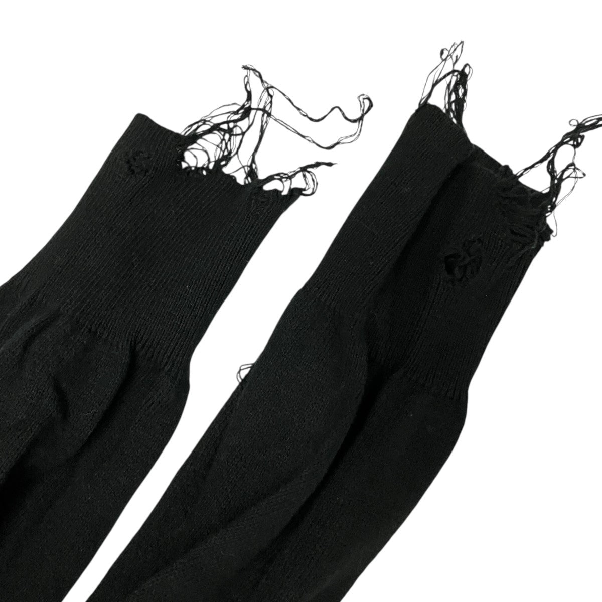 Damage border knitダメージ加工ボーダーニット21SS-B-KT01
