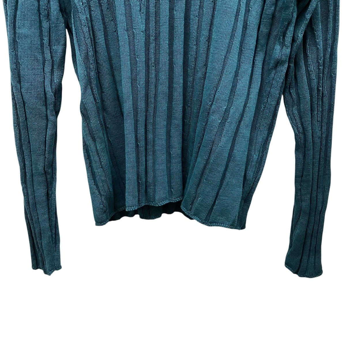 YOKE 25SSRandom Rib Crewneck SweaterクルーネックニットセーターYK25SS0961S 古着・中古-4枚目のアイテム画像