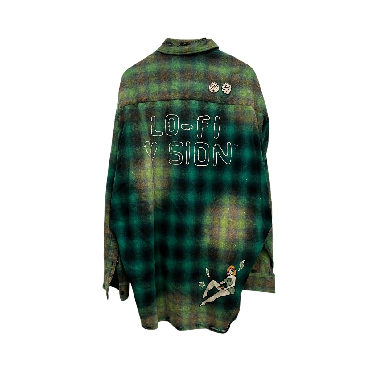 25AWVINTAGE LIKE CHECK L S SHIRTSチェックシャツJ12SH073