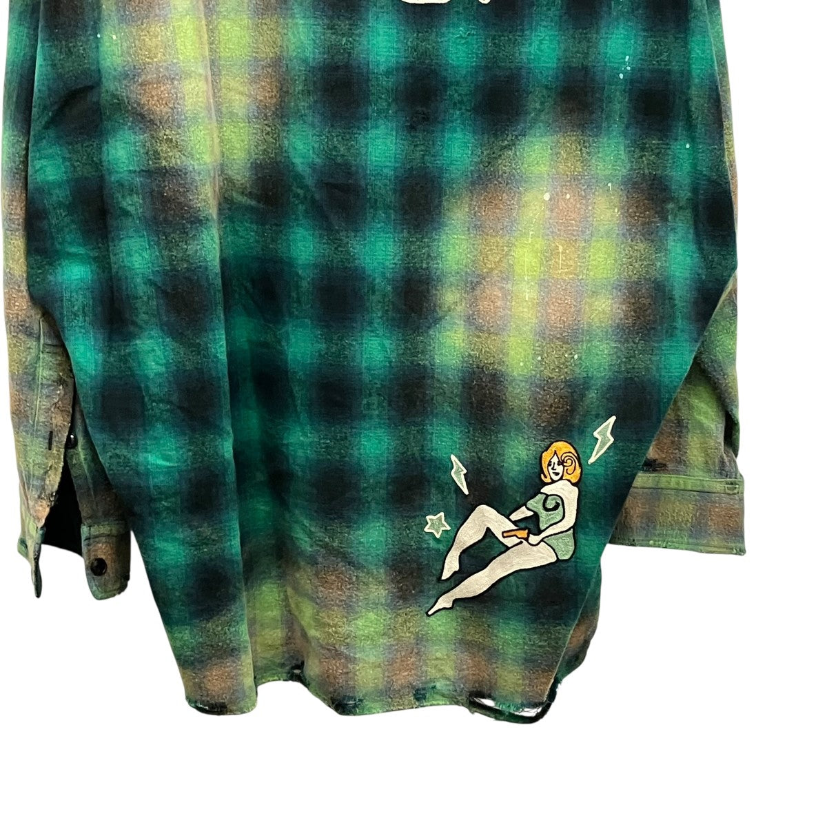 25AWVINTAGE LIKE CHECK L S SHIRTSチェックシャツJ12SH073