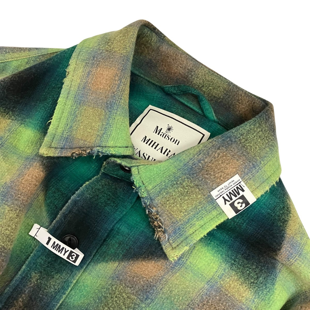 25AWVINTAGE LIKE CHECK L S SHIRTSチェックシャツJ12SH073