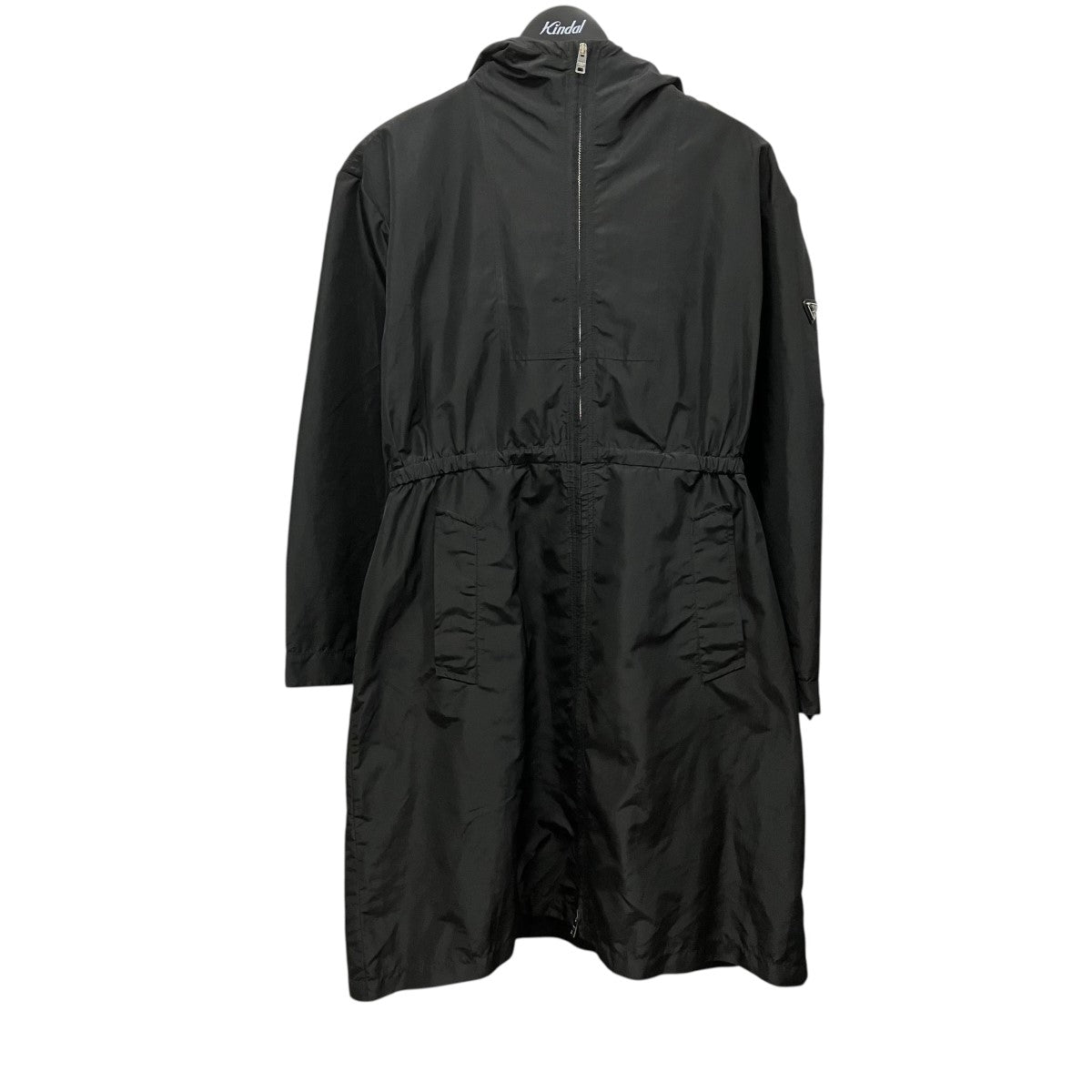 PRADA フーデット三角ロゴナイロンコート291788 古着・中古-1枚目のアイテム画像