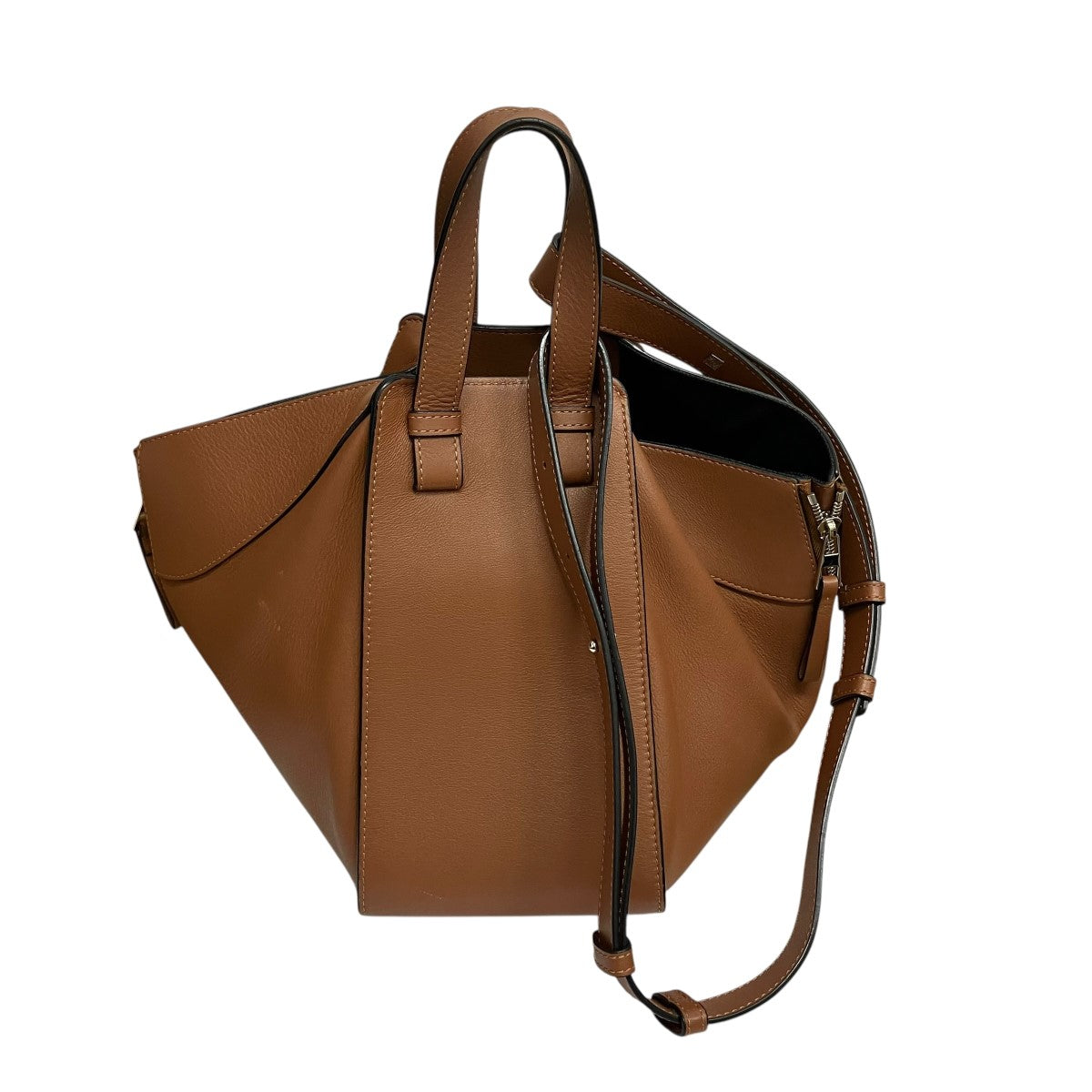 LOEWE ハンモック スモール2WAYレザーバッグ062043 古着・中古-2枚目のアイテム画像