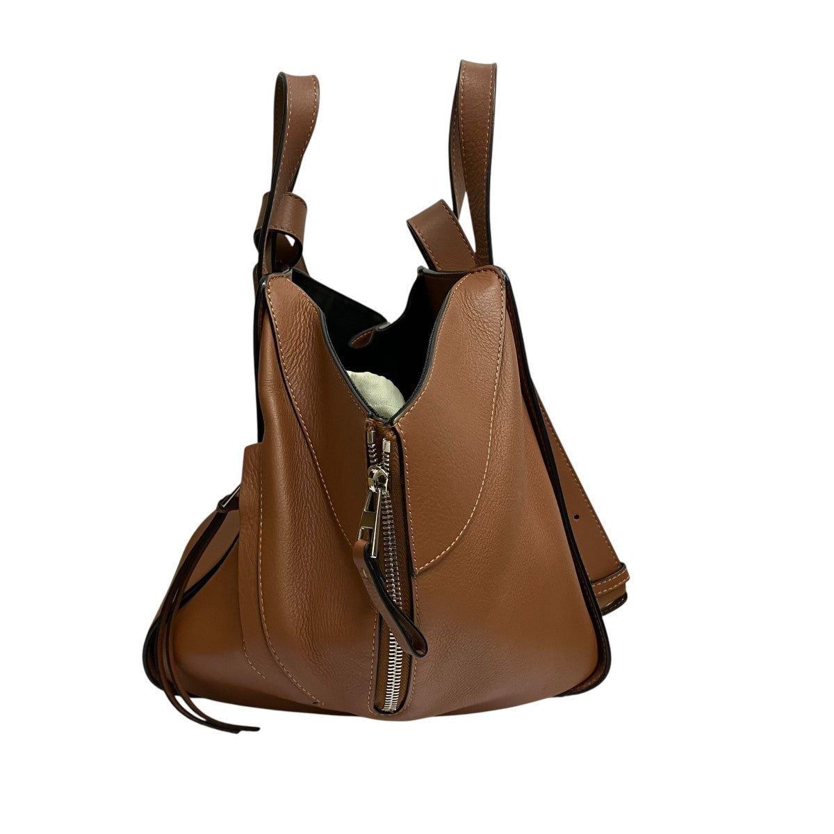 LOEWE ハンモック スモール2WAYレザーバッグ062043 古着・中古-3枚目のアイテム画像