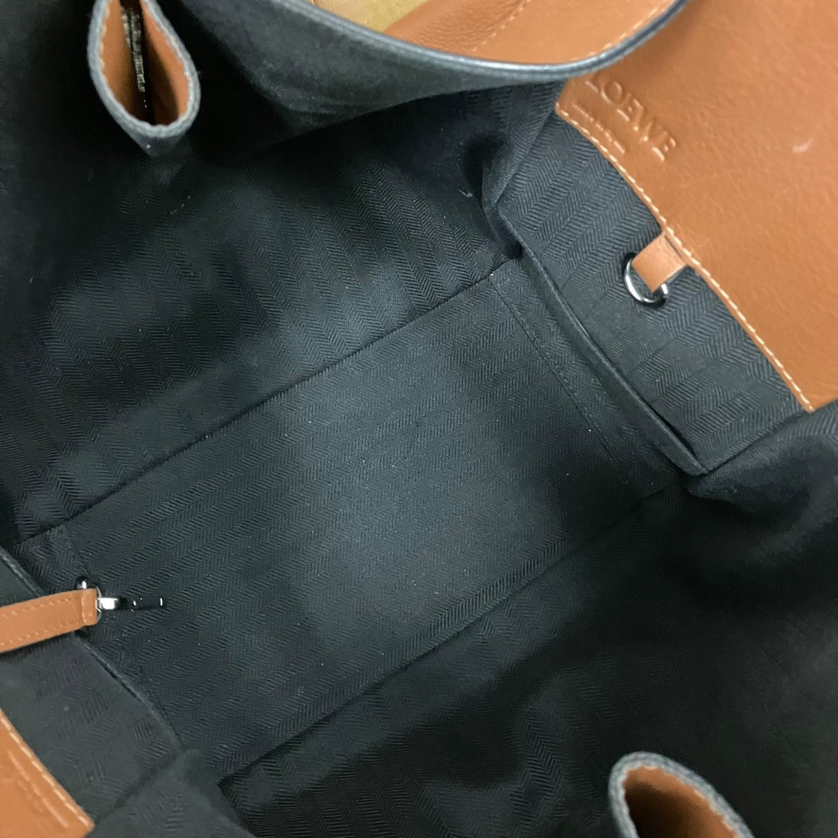 LOEWE ハンモック スモール2WAYレザーバッグ062043 古着・中古-6枚目のアイテム画像