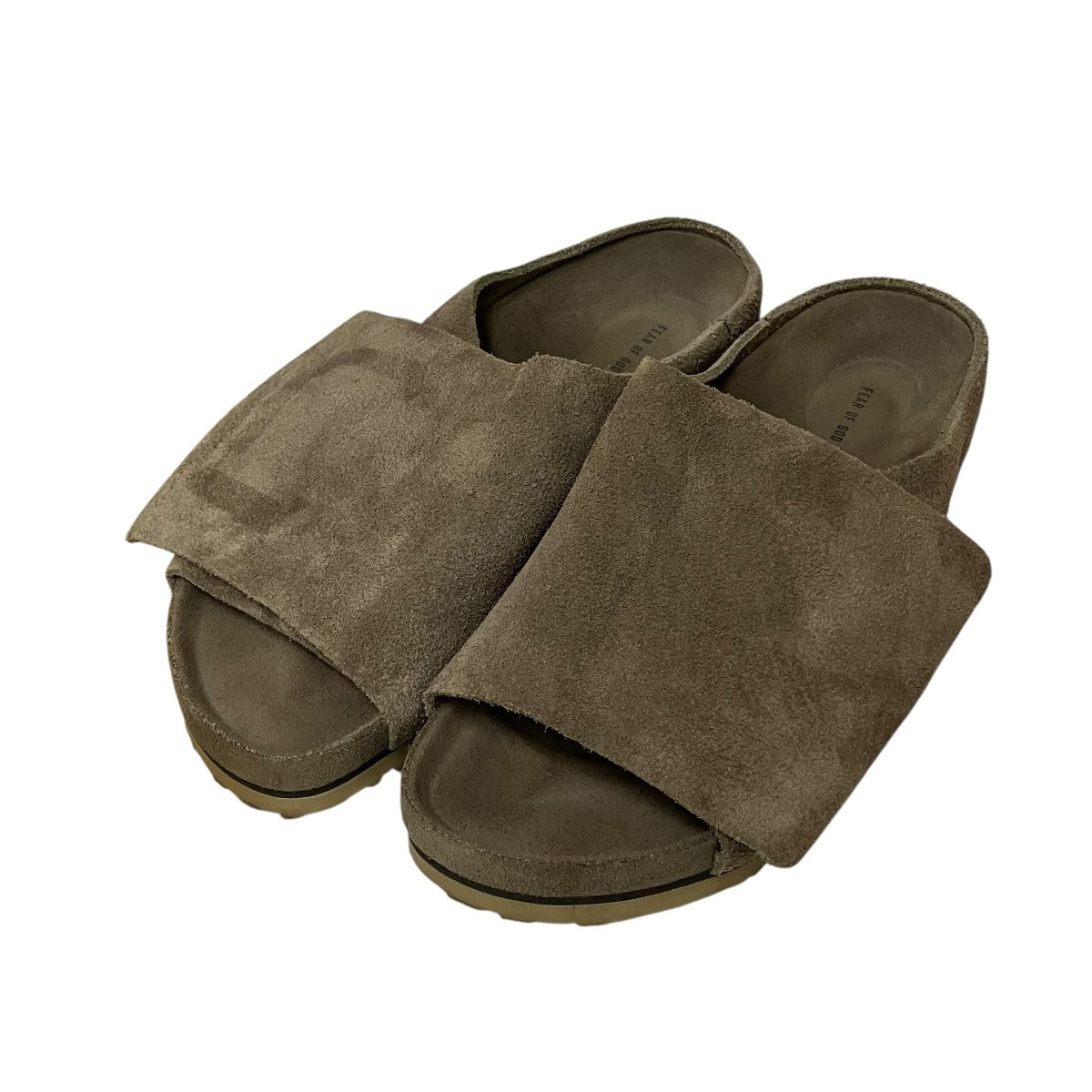 FEAR OF GOD×BIRKENSTOCK THE LOS FELIZスエードサンダル 古着・中古-1枚目のアイテム画像