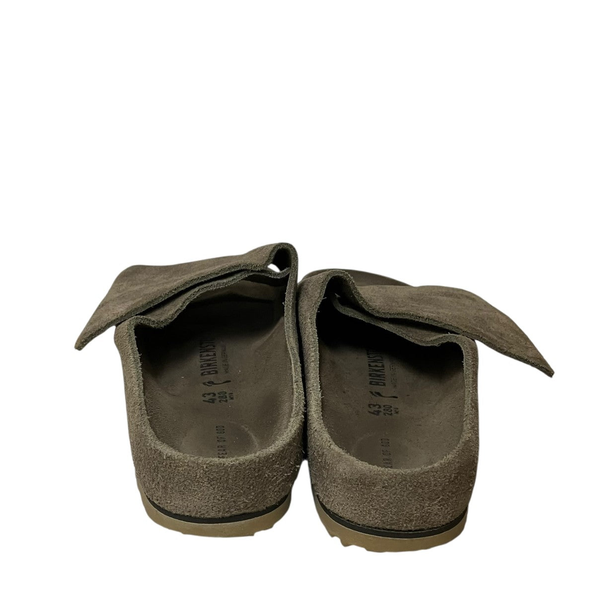 FEAR OF GOD×BIRKENSTOCK THE LOS FELIZスエードサンダル 古着・中古-4枚目のアイテム画像