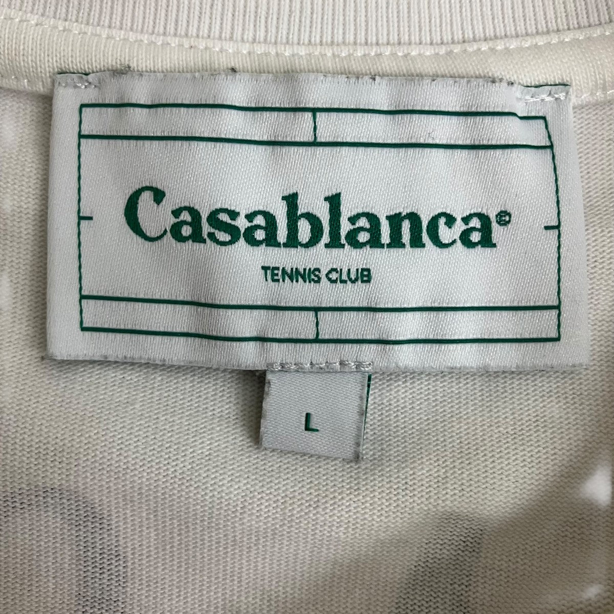 CASABLANCA プリントTシャツCASABLANCA24SP-1 古着・中古-6枚目のアイテム画像