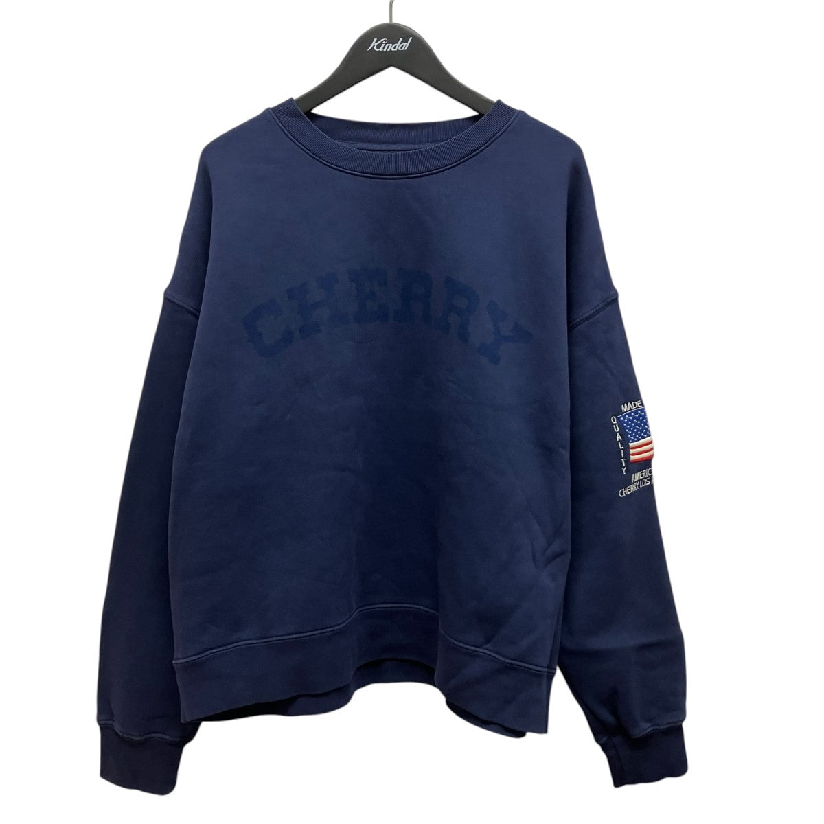 CHERRY LOS ANGLES ロゴプリントスウェットトレーナー 古着・中古-1枚目のアイテム画像