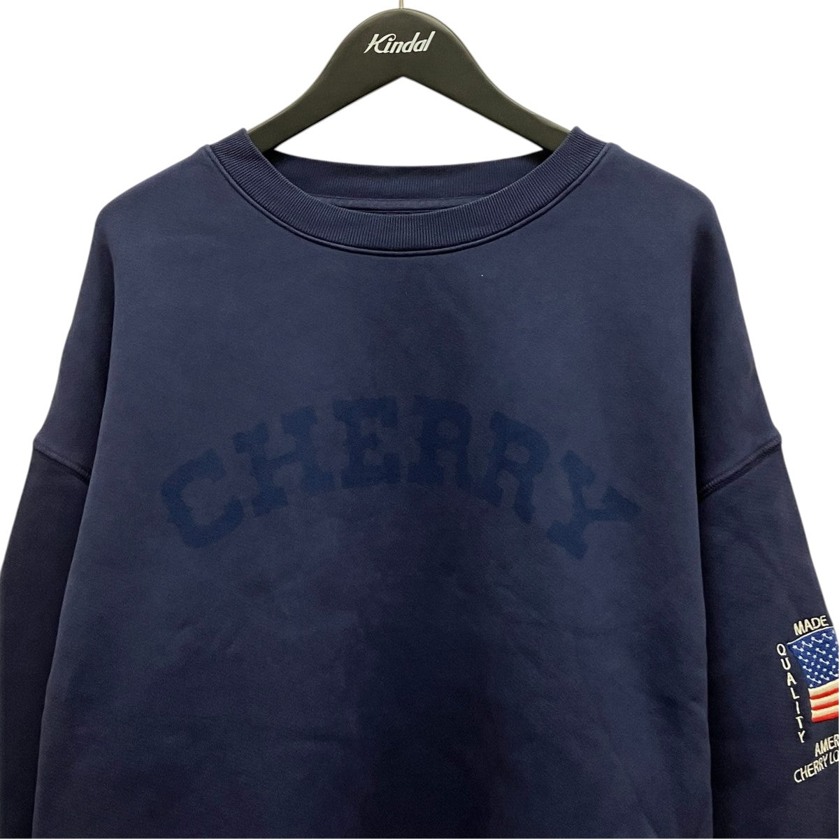 CHERRY LOS ANGLES ロゴプリントスウェットトレーナー 古着・中古-3枚目のアイテム画像