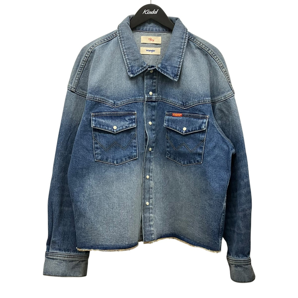 CHERRY LOS ANGELES×Wrangler SHIRT JACKET DENIMデニムシャツジャケット 古着・中古-1枚目のアイテム画像