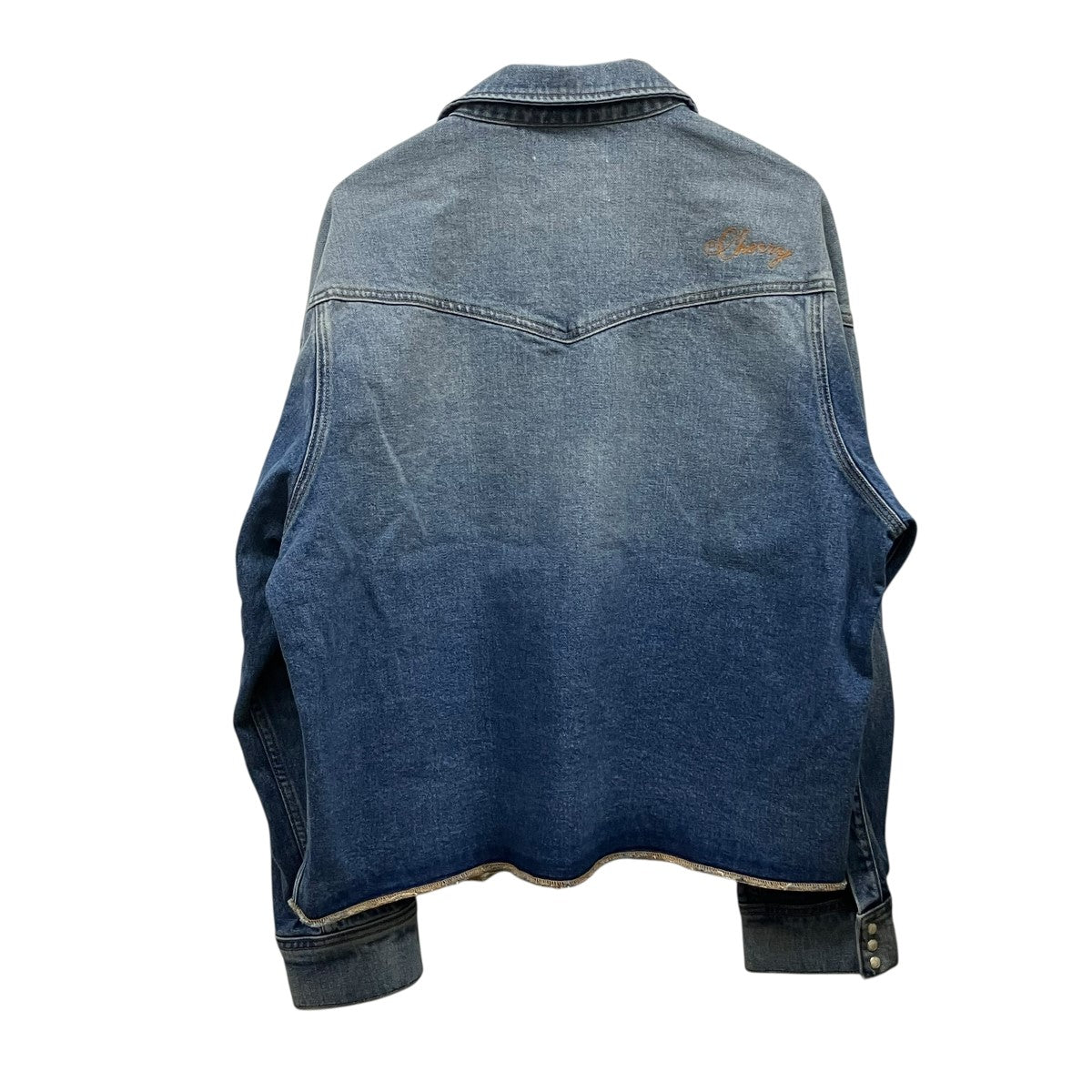 CHERRY LOS ANGELES×Wrangler SHIRT JACKET DENIMデニムシャツジャケット 古着・中古-2枚目のアイテム画像