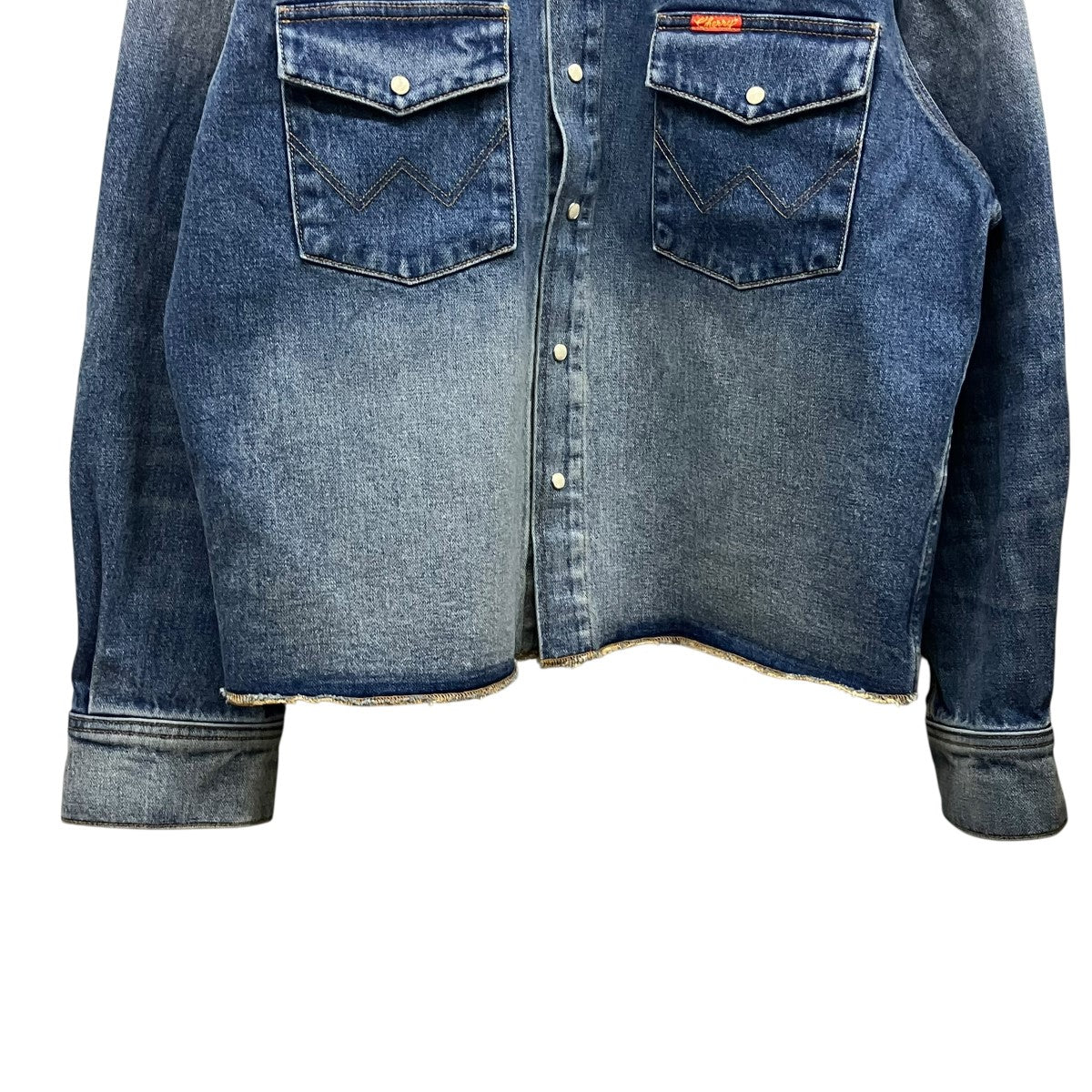 CHERRY LOS ANGELES×Wrangler SHIRT JACKET DENIMデニムシャツジャケット 古着・中古-4枚目のアイテム画像