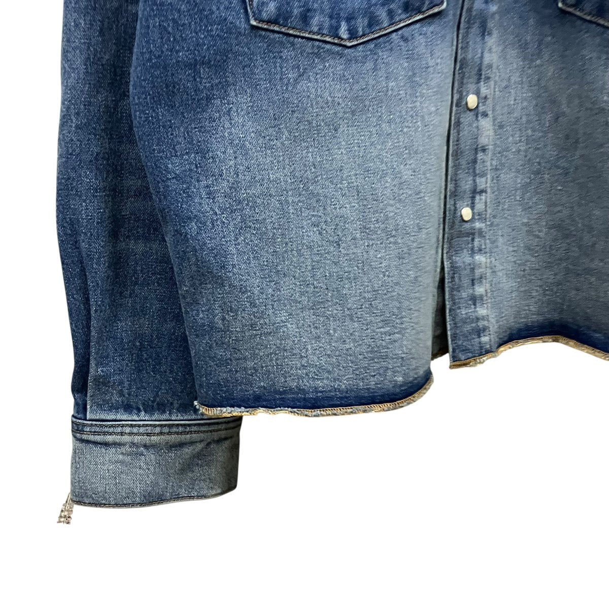 CHERRY LOS ANGELES×Wrangler SHIRT JACKET DENIMデニムシャツジャケット 古着・中古-5枚目のアイテム画像