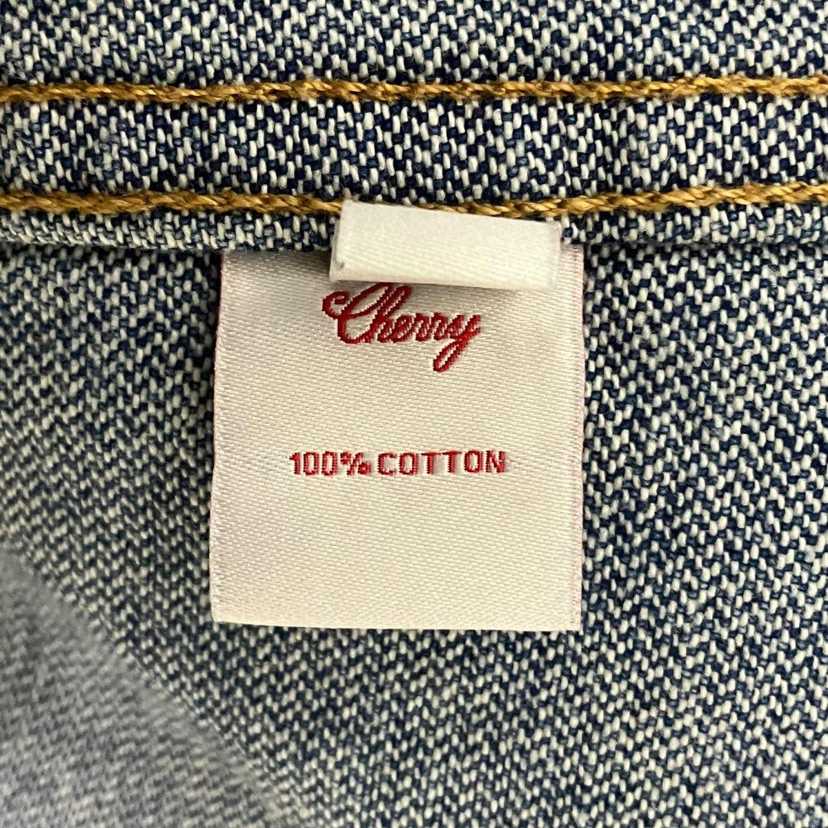 CHERRY LOS ANGELES×Wrangler SHIRT JACKET DENIMデニムシャツジャケット 古着・中古-8枚目のアイテム画像