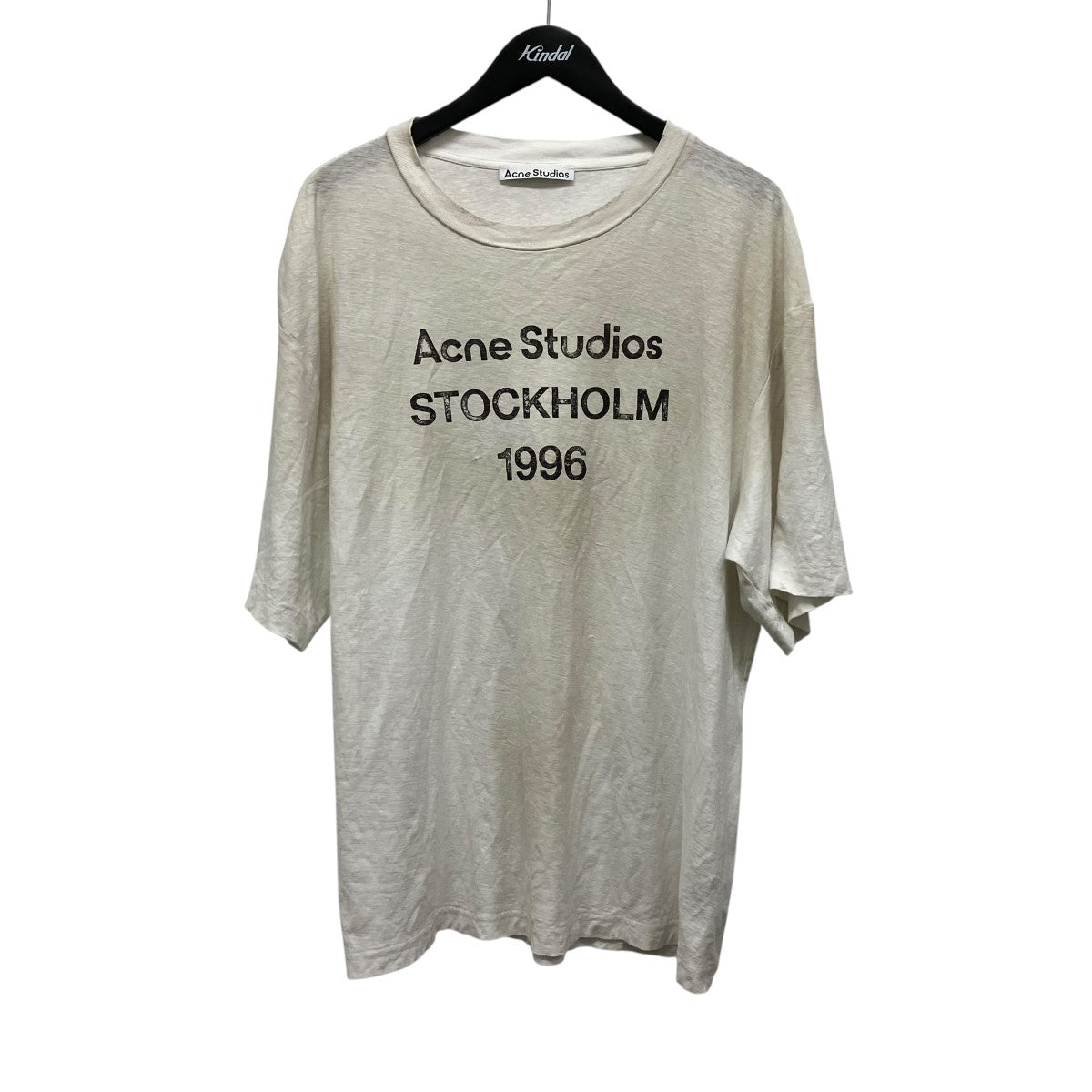 スプレーヴィンテージスタンプロゴ ダメージTシャツPN-UX-TSHI000013