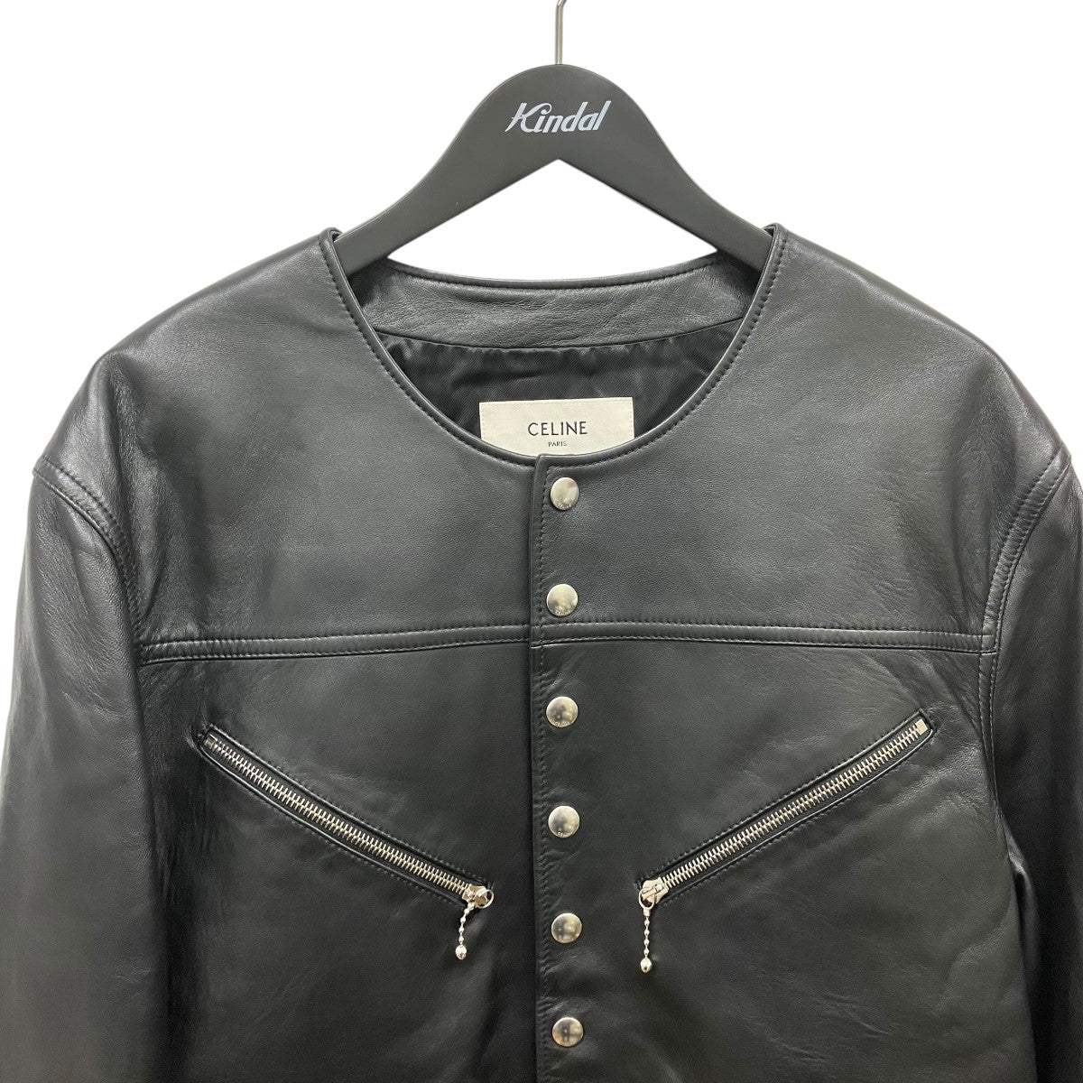 CELINE コンチョレザージャケット2F519081U 古着・中古-3枚目のアイテム画像