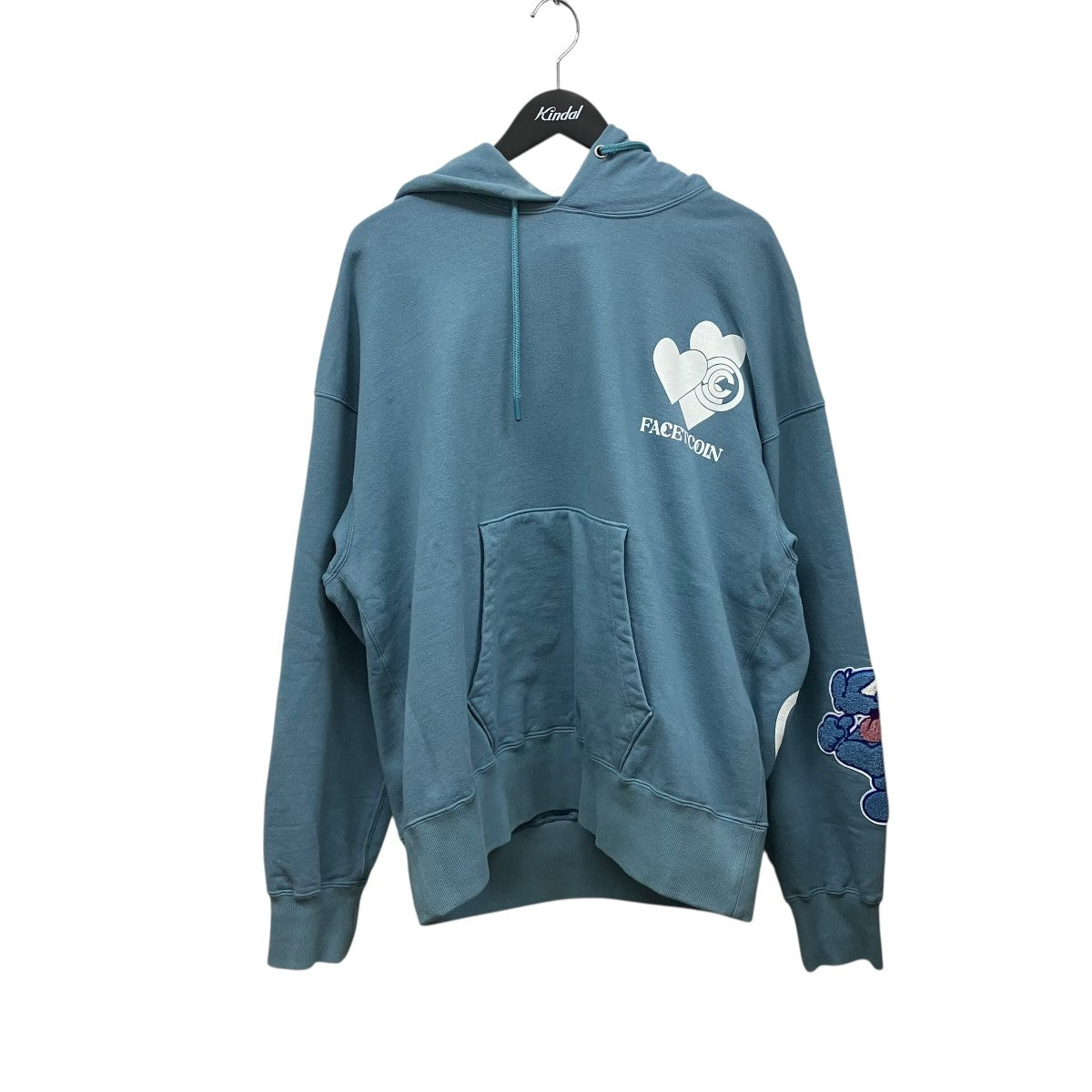 FACETASM×CPD Mr．SHIRAI LOVE HOODIEプルオーバーパーカー 古着・中古-1枚目のアイテム画像