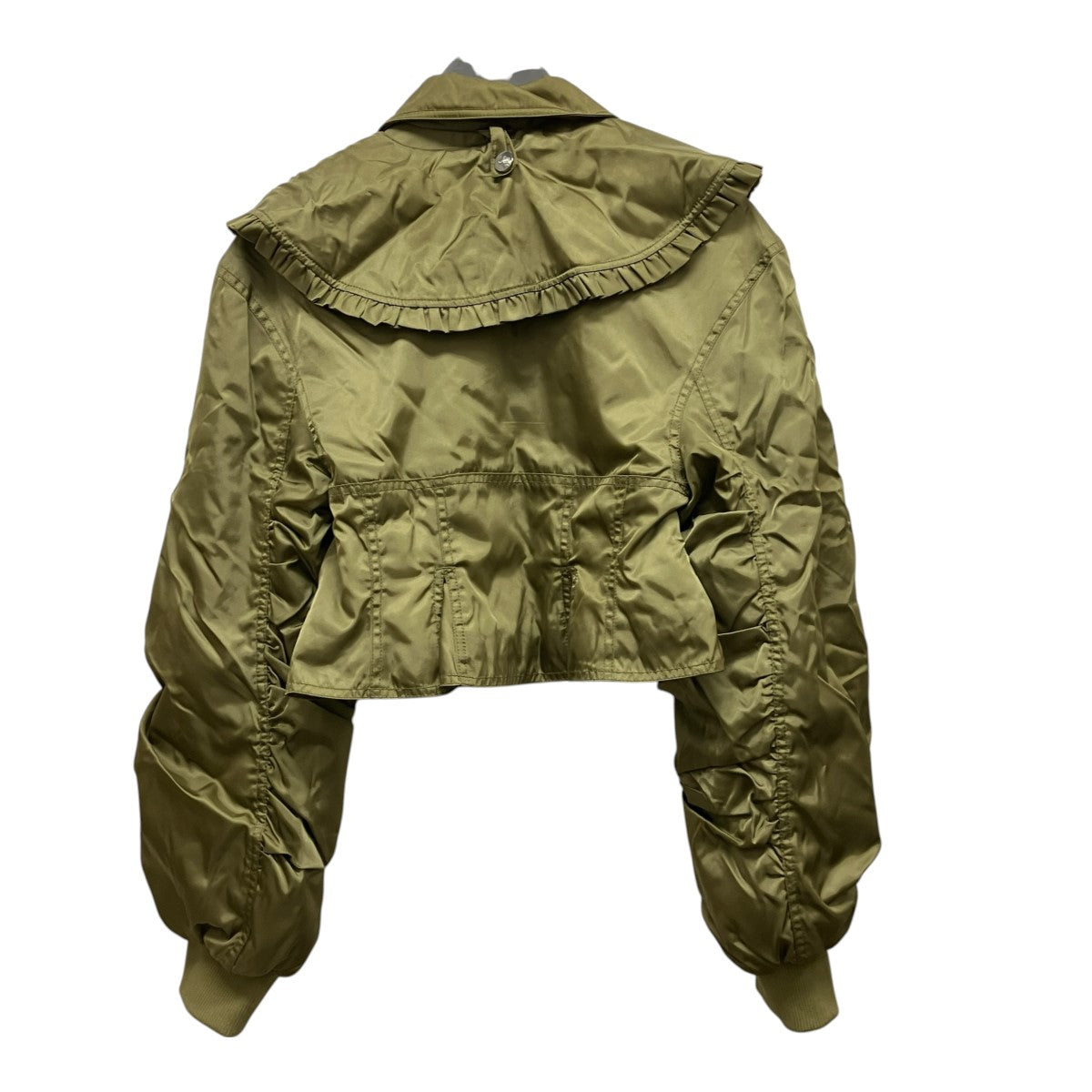 GANNI Duchesse Nylon Fitted Jacketナイロンジャケット 古着・中古-2枚目のアイテム画像