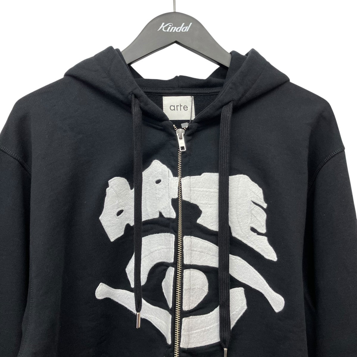 Arte Antwerp 25AWEye Front Zip HoodieジップアップパーカーAW25-247HJ 古着・中古-3枚目のアイテム画像