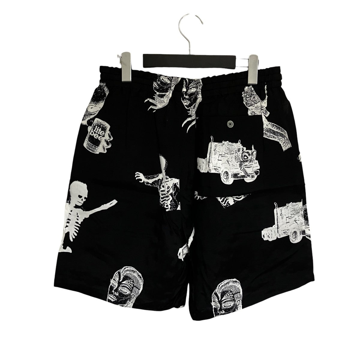 Black Weirdos 総柄ハーフパンツ24SS-PA04 古着・中古-2枚目のアイテム画像