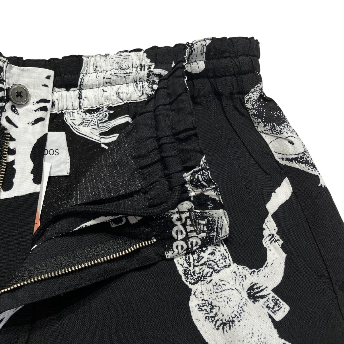 Black Weirdos 総柄ハーフパンツ24SS-PA04 古着・中古-5枚目のアイテム画像