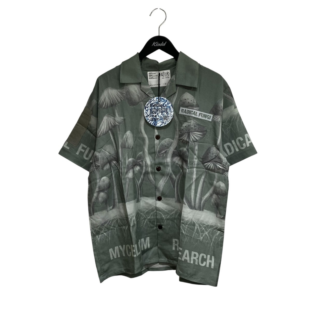 SPACE AVAILABLE SHIRT RADICAL FUNGI半袖シャツ 古着・中古-1枚目のアイテム画像
