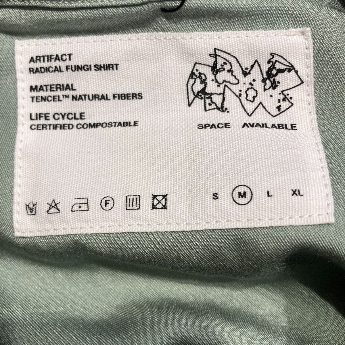 SPACE AVAILABLE SHIRT RADICAL FUNGI半袖シャツ 古着・中古-5枚目のアイテム画像
