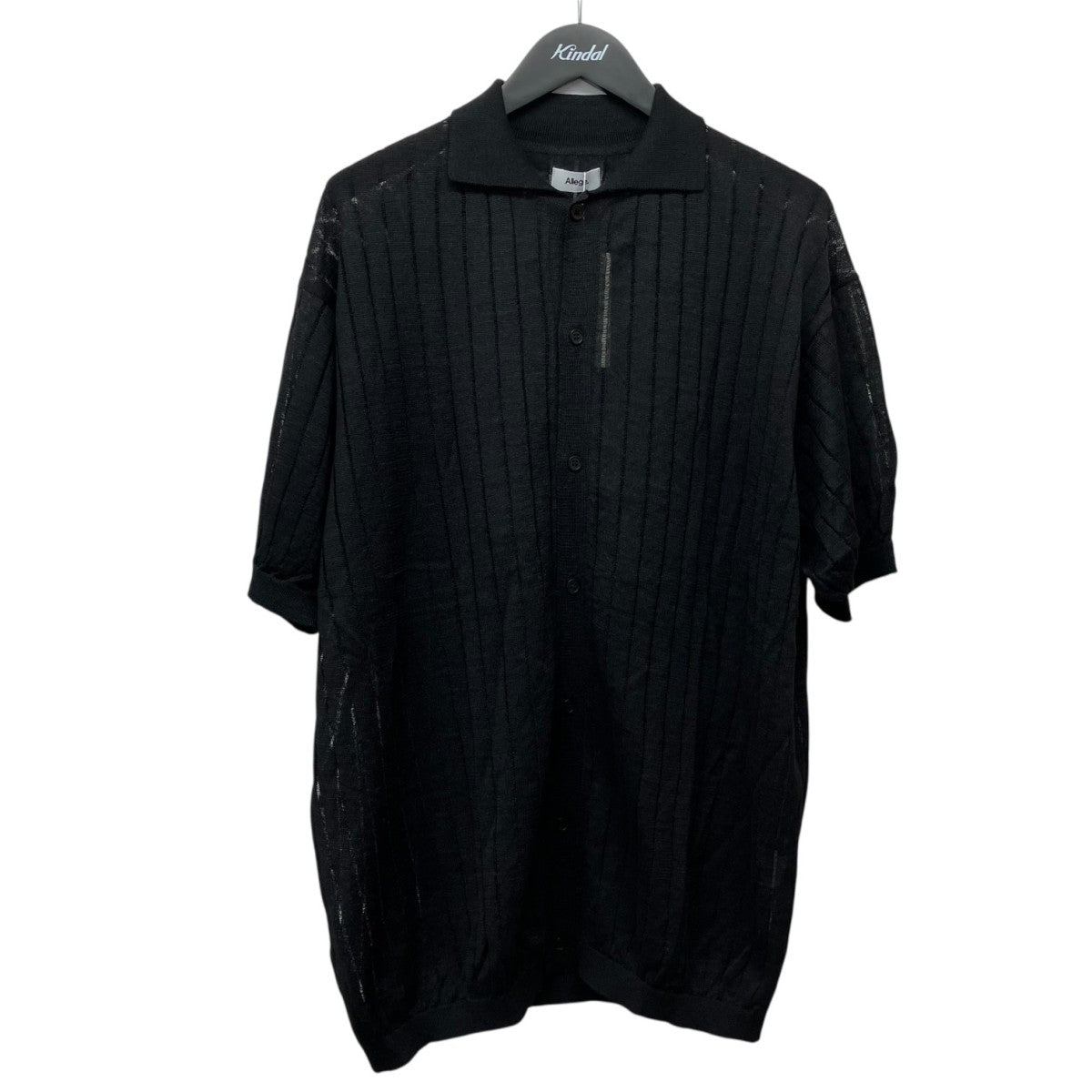 Linen S S Knit Shirt半袖ニットシャツAL24S-KN02