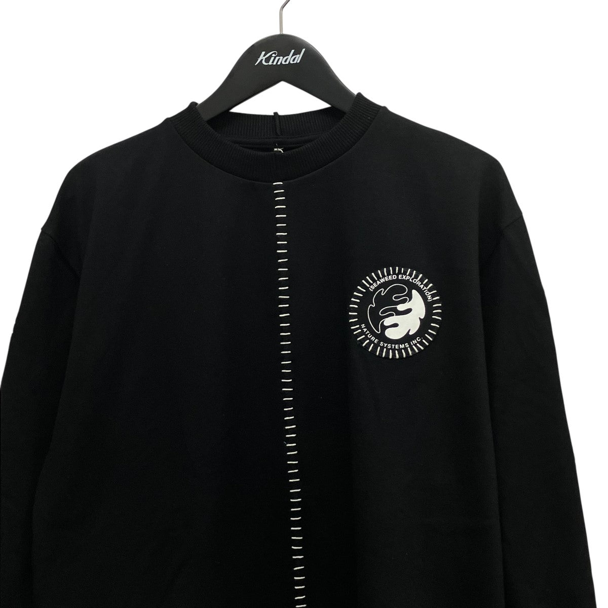 SPACE AVAILABLE Patch Crewneckパッチデザインスウェット 古着・中古-3枚目のアイテム画像