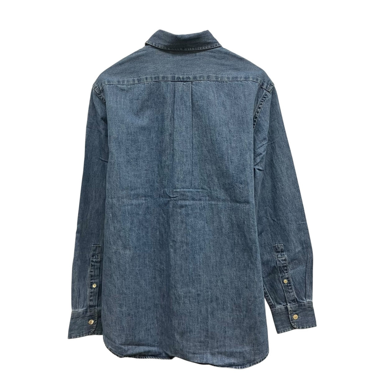 SUNFLOWER ボタンダウンデニムシャツ1189 古着・中古-2枚目のアイテム画像