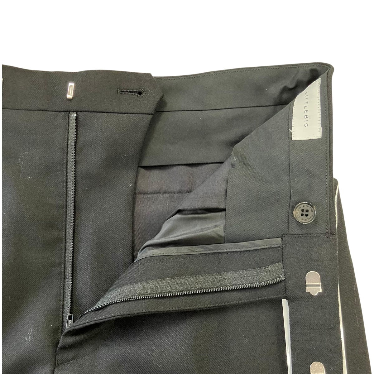 LITTLEBIG Wool Straight TrousersウールスラックスLB253PT03 古着・中古-5枚目のアイテム画像