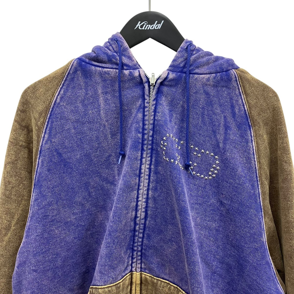TTT MSW 26SSFade Damage Zip Up Hoodie2トーンジップアップパーカーTTT-26SS-CT03 古着・中古-3枚目のアイテム画像