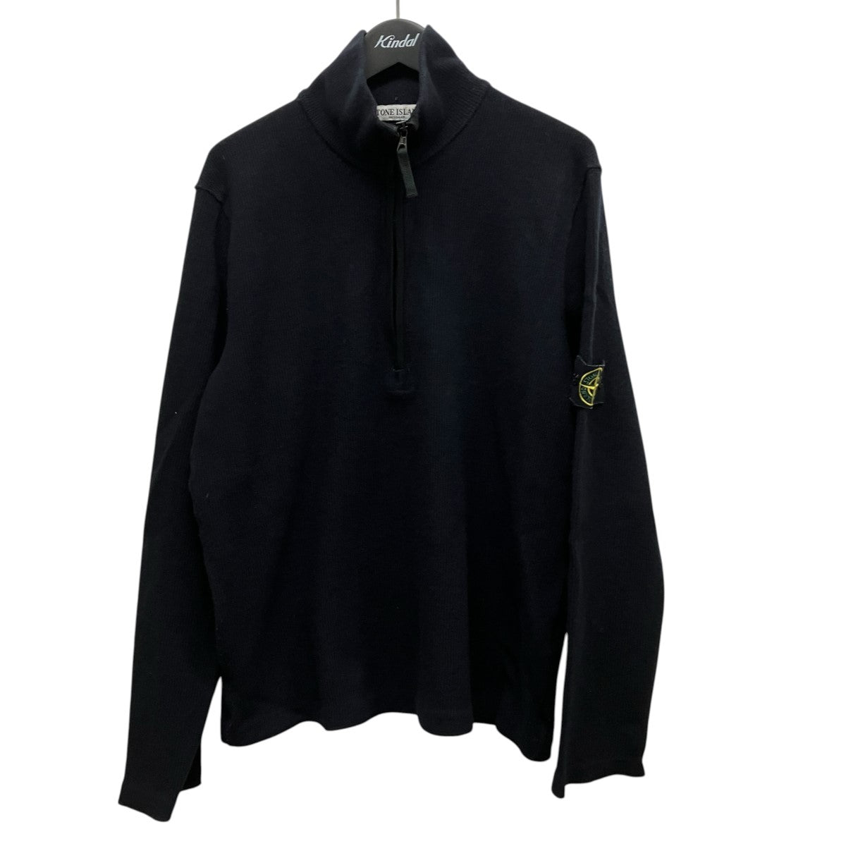 STONE ISLAND 06AWハーフZIPニット45156231 古着・中古-1枚目のアイテム画像