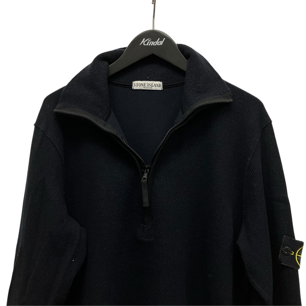 STONE ISLAND 06AWハーフZIPニット45156231 古着・中古-5枚目のアイテム画像