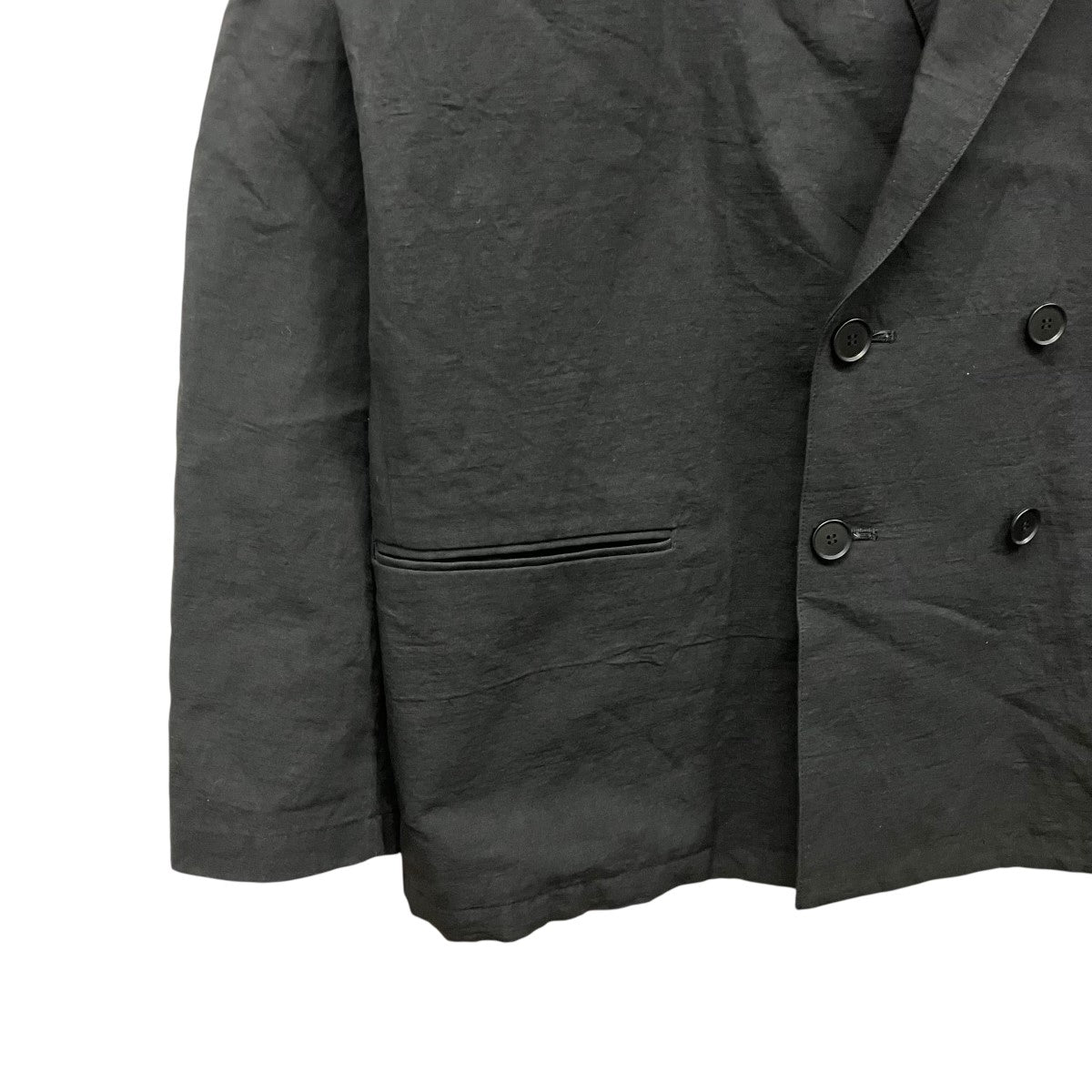 SO SHOP＆HOSTEL 26SSCOTTON LINEN DOUBLE BREASTED JACKETダブルプレストジャケットSO-261-005 古着・中古-5枚目のアイテム画像