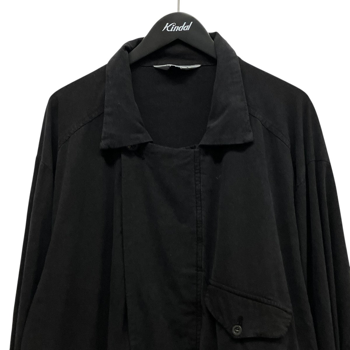 24SSSILK SUEDE WRAP BLOUSONコットンダブルジャケットANC-JK30