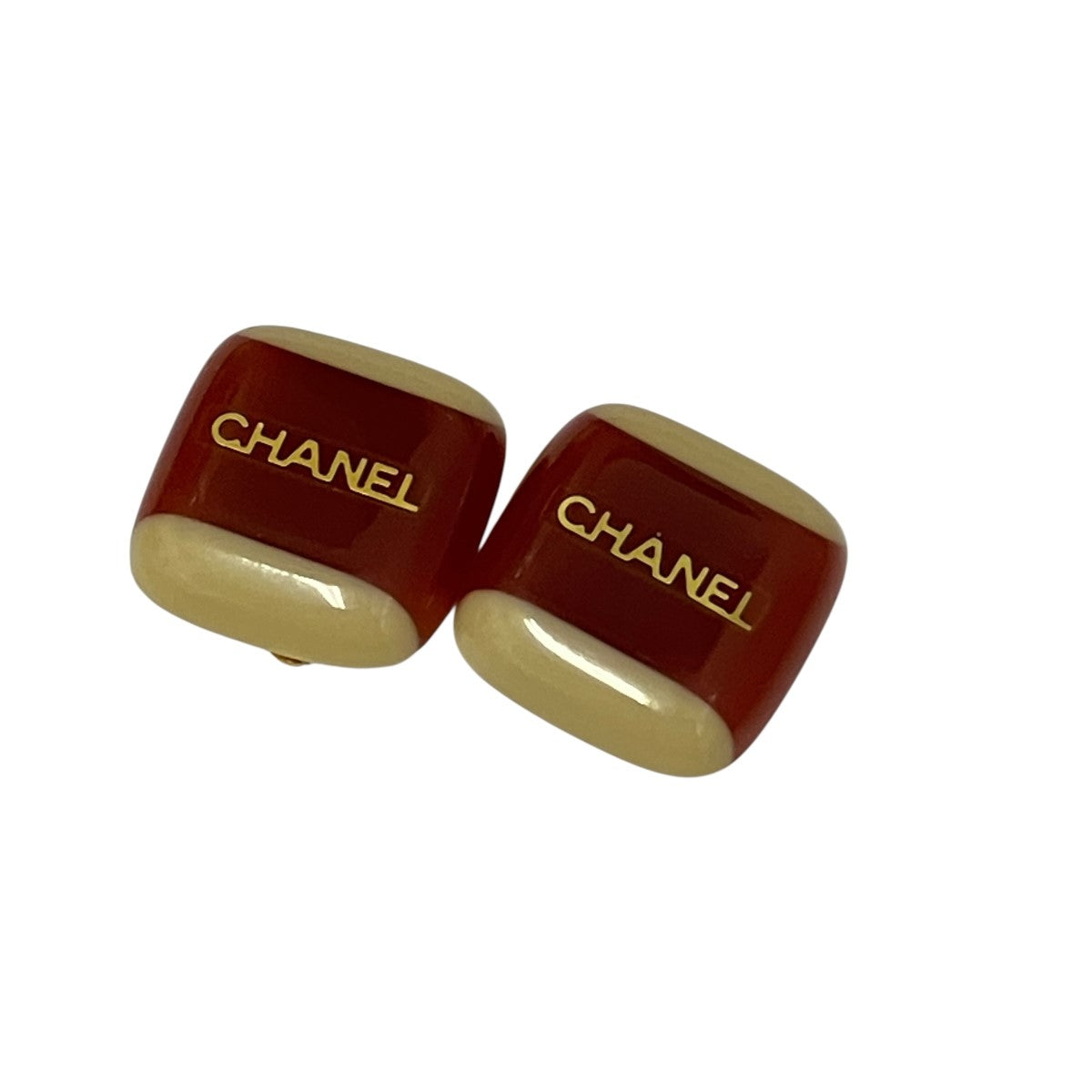 CHANEL ロゴイヤリング 古着・中古-1枚目のアイテム画像