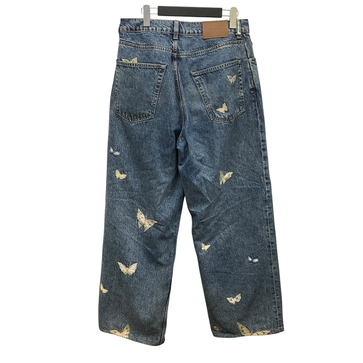 OUR LEGACY VAST CUT Indigo ButterflyデニムパンツM2255VCI 古着・中古-2枚目のアイテム画像