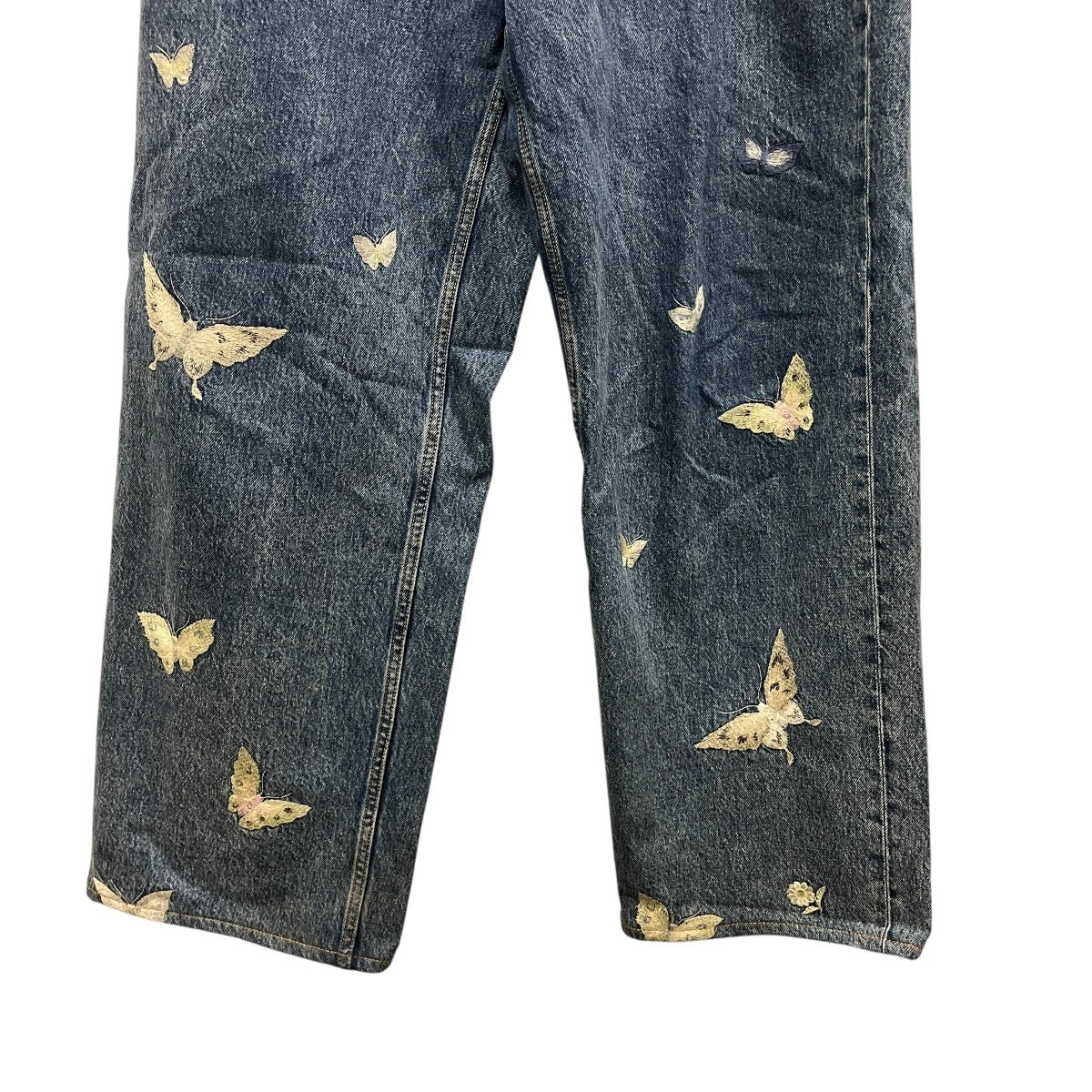 OUR LEGACY VAST CUT Indigo ButterflyデニムパンツM2255VCI 古着・中古-4枚目のアイテム画像